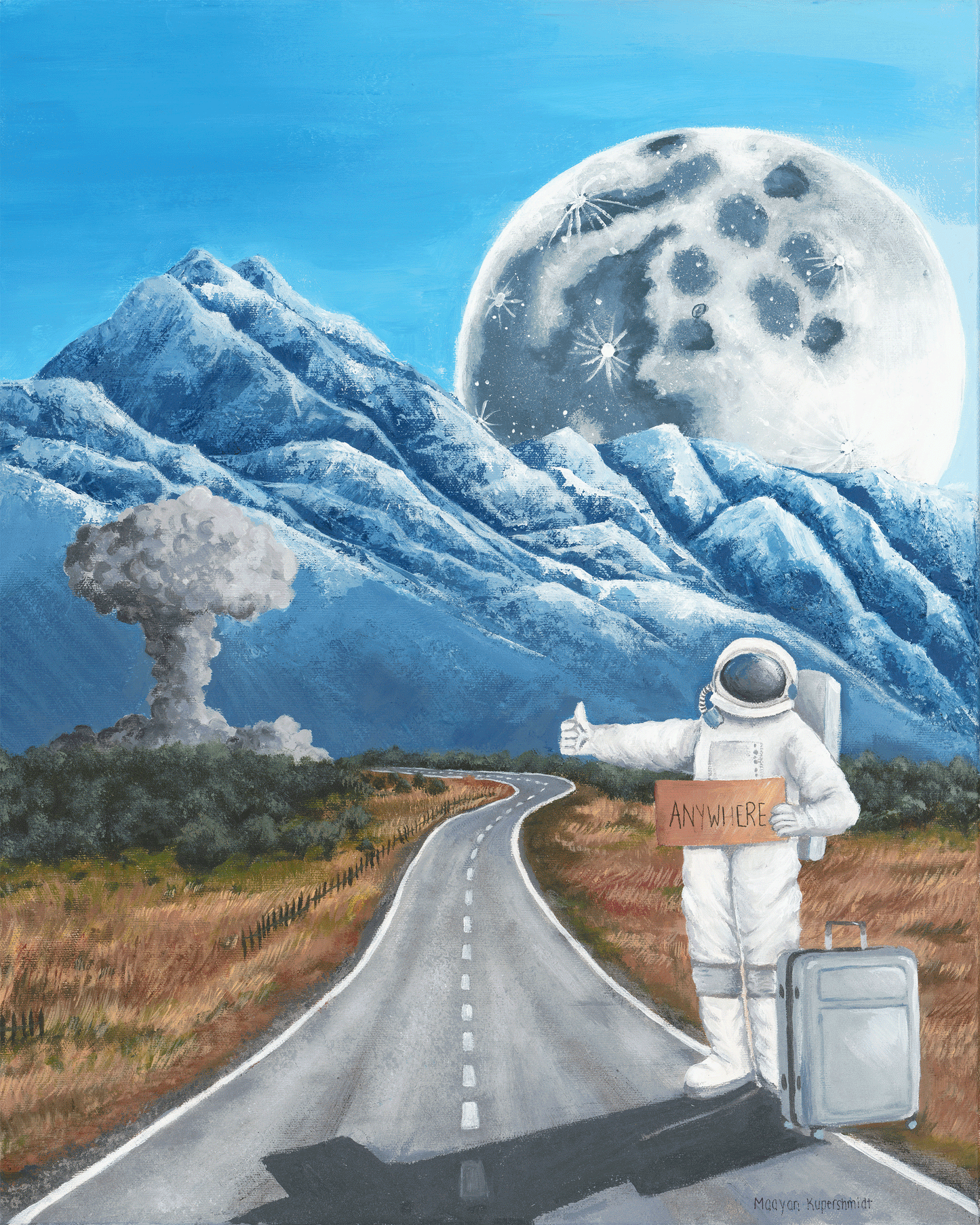 "Sadly Still on this Earth" Fine Art Print