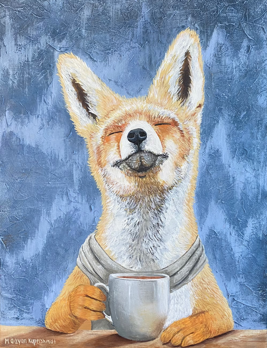 "Good Morning, Foxy" Fine Art Print