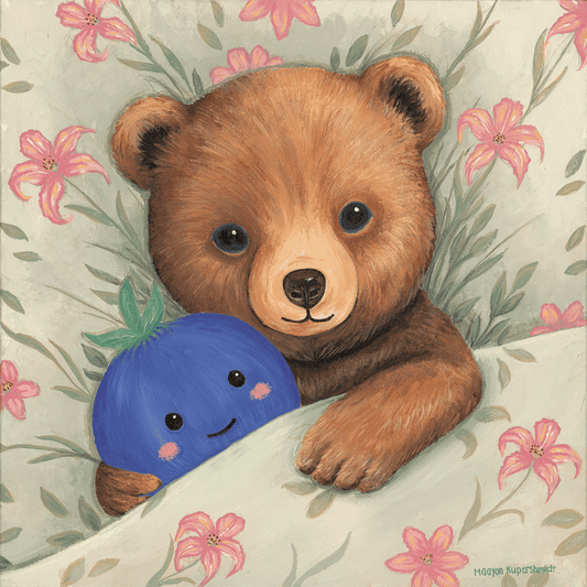 "Goodnight, Teddy Bear" Fine Art Print